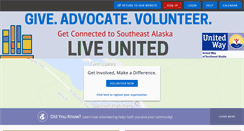 Desktop Screenshot of getconnected.unitedwayseak.org